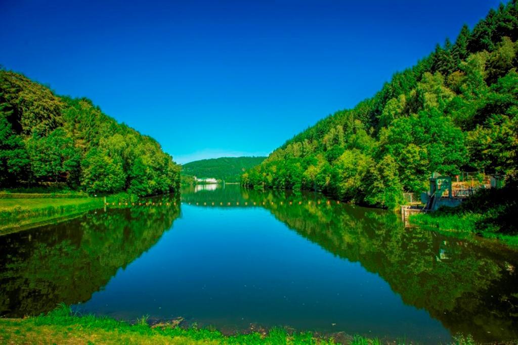 Feriendomizil Haus Am See Biersdorf am See ภายนอก รูปภาพ